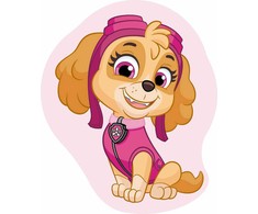 Paw Patrol Skye formos pagalvėlė, dekoratyvinė pagalvėlė 40x32 cm veliūras