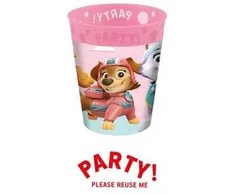 Paw Patrol Skye ir Everest Micro Premium plastikinis puodelis 250 ml