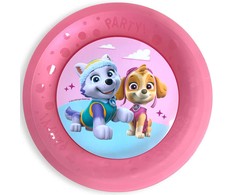 Paw Patrol Skye ir Everest mikro aukščiausios kokybės plastikinė lėkštė 21 cm