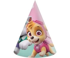 GoDan Czapeczki papierowe Paw Patrol Skye &amp; Everest 6szt