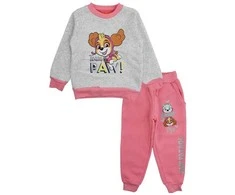 „Paw Patrol Skye“ vaikiškas apšilimo ir bėgiojimo komplektas 92–128 cm