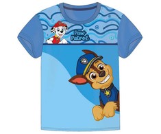 Paw Patrol Smile Mėlyna vaikiški trumpi marškinėliai, 6 metų