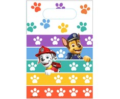 „Paw Patrol“ spalvotų letenėlių dovanų maišelių rinkinys, 8 vnt.