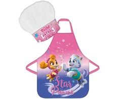 Paw Patrol Star Power vaikiška prijuostė, 2 dalių rinkinys