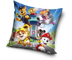 Paw Patrol Start aksominis pagalvėlės užvalkalas, 40x40 cm