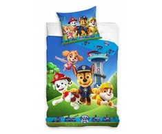 „Paw Patrol Station“ patalynės užvalkalas 140–200 cm, 70 x 90 cm