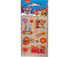 Paw Patrol šuniuko šypsenėlių holograminių lipdukų rinkinys