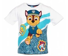 Paw Patrol Surefooted vaikiški trumpi marškinėliai, viršutinio sluoksnio ilgis 98 cm