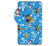 Paw Patrol Team paklodė su guma 90x200 cm