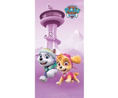 „Paw Patrol Tower“ vonios rankšluostis, paplūdimio rankšluostis 70x140cm (greitai džiūstantis)