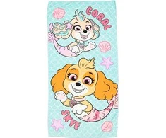 Paw Patrol Undinėlės paplūdimio rankšluostis 60x120 cm (greitai džiūstantis)
