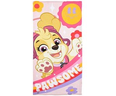 „Paw Patrol“ vonios rankšluostis, paplūdimio rankšluostis 70x140cm (greitai džiūstantis)