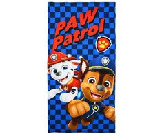 „Paw Patrol“ vonios rankšluostis, paplūdimio rankšluostis 70x140cm (greitai džiūstantis)
