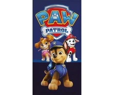 „Paw Patrol“ vonios rankšluostis, paplūdimio rankšluostis 70x140cm (greitai džiūstantis)