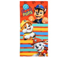 „Paw Patrol“ vonios rankšluostis, paplūdimio rankšluostis 70x140cm (greitai džiūstantis)