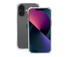 „Mobilis R“ serijos dėklas, skirtas „iPhone 16“ – skaidrus – minkštas dėklas