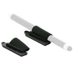 Mobilis PACK OF 10 ADHESIVE UNIVERSAL/STYLUS HOLDER - Juodas