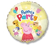 Peppa malac Geltona f√≥lia lufi 48 cm (WP)