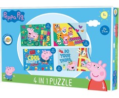Peppa Pig 4 viename dėlionė