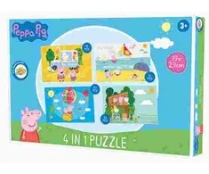 Peppa Pig 4 viename dėlionė