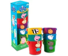 Dėlionė Kids Euroswan Puzzle - kibirų piramidė Peppa Pig Peppa Pig PP17095 Kids Euroswan