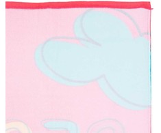 Peppa Pig Butterfly vonios rankšluostis, paplūdimio rankšluostis 70x140cm (greitai džiūstantis)