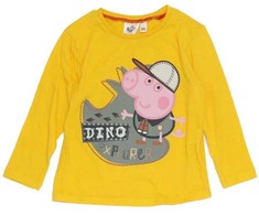 Peppa Pig Dino vaikiška palaidinė ilgomis rankovėmis, viršutinis 6 metų
