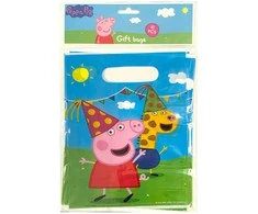 Peppa Pig dovanų maišelių rinkinys, 10 vnt.