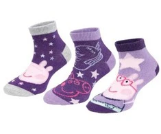 Peppa Pig Dream vaikiškos kojinės be matomų spalvų 31/34