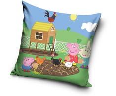 Peppa Pig Farm pagalvės užvalkalas 40x40 cm