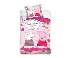 Peppa Pig Forever patalynės komplektas 140–200 cm, 70x90 cm