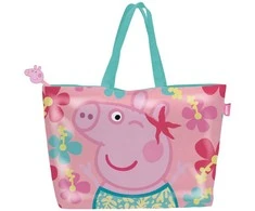 Peppa Pig gėlių paplūdimio krepšys 48 cm