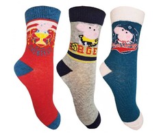 Peppa Pig George mėlynos vaikiškos kojinės 27/30