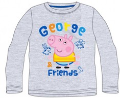 Peppa Pig George vaikiški ilgi marškinėliai, viršutinis sluoksnis 110 cm