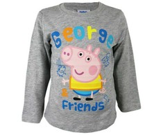 Peppa Pig George vaikiški ilgi marškinėliai, viršutiniai 104 cm