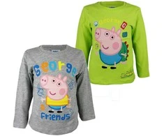 Peppa Pig George vaikiški ilgi marškinėliai, palaidinė 92-116 cm