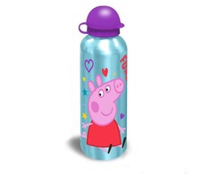 Peppa Pig Hearts aliuminio buteliukas 500 ml