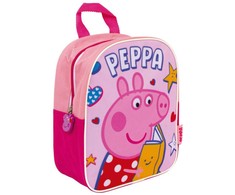 Peppa Pig knygų kuprinė, krepšys 24 cm