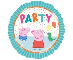 Peppa Pig konfeti folijos balionas 43 cm