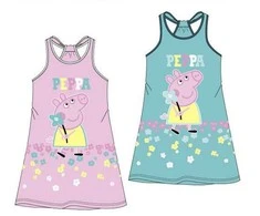 Peppa Pig lauko vaikiška vasarinė suknelė 3-6 metų vaikams