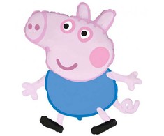 Peppa Pig mėlynas folijos balionas 61 cm (WP)