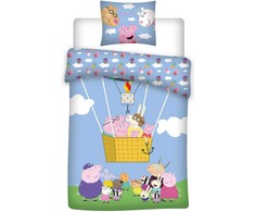 Bed Linen - Junior Size 100x140 cm - Peppa Pig