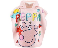 Peppa Pig paplūdimio rankšluostis pončas 55x110 cm (greitai džiūstantis)