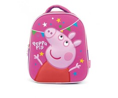 Peppa Pig Party 3D kuprinė, krepšys 32 cm