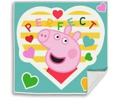 Peppa Pig Perfect Magic rankšluostis, veido rankšluostis, 30x30cm