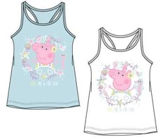 Peppa Pig Sea vaikiški trumpi marškinėliai, 3-6 metų vaikams