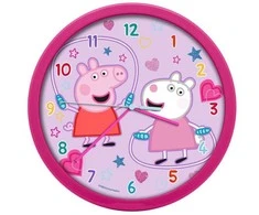 Peppa Pig sieninis laikrodis 25 cm