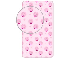 Peppa Pig Širdelės paklodė su guma 90x200 cm