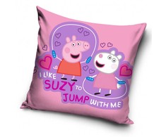 Peppa Pig pagalvėlės užvalkalas 40x40 cm