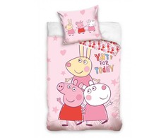 Peppa Pig Today vaikiškos patalynės komplektas 100√ó135cm, 40√ó60cm